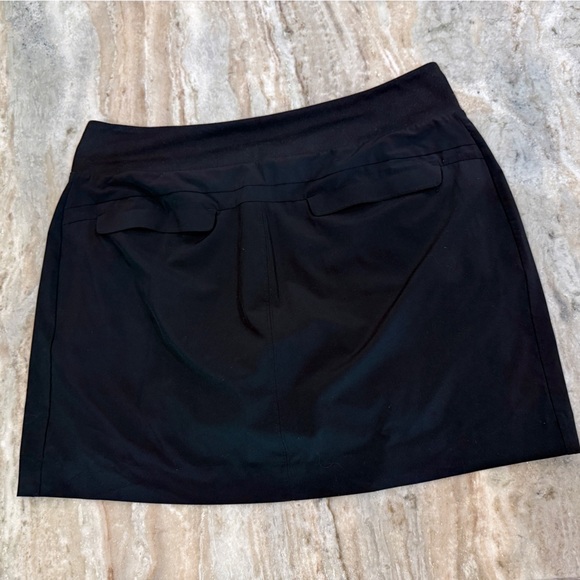 Women’s ATHLETA Soho Skort- Black. Size 14 - Picture 6 of 11